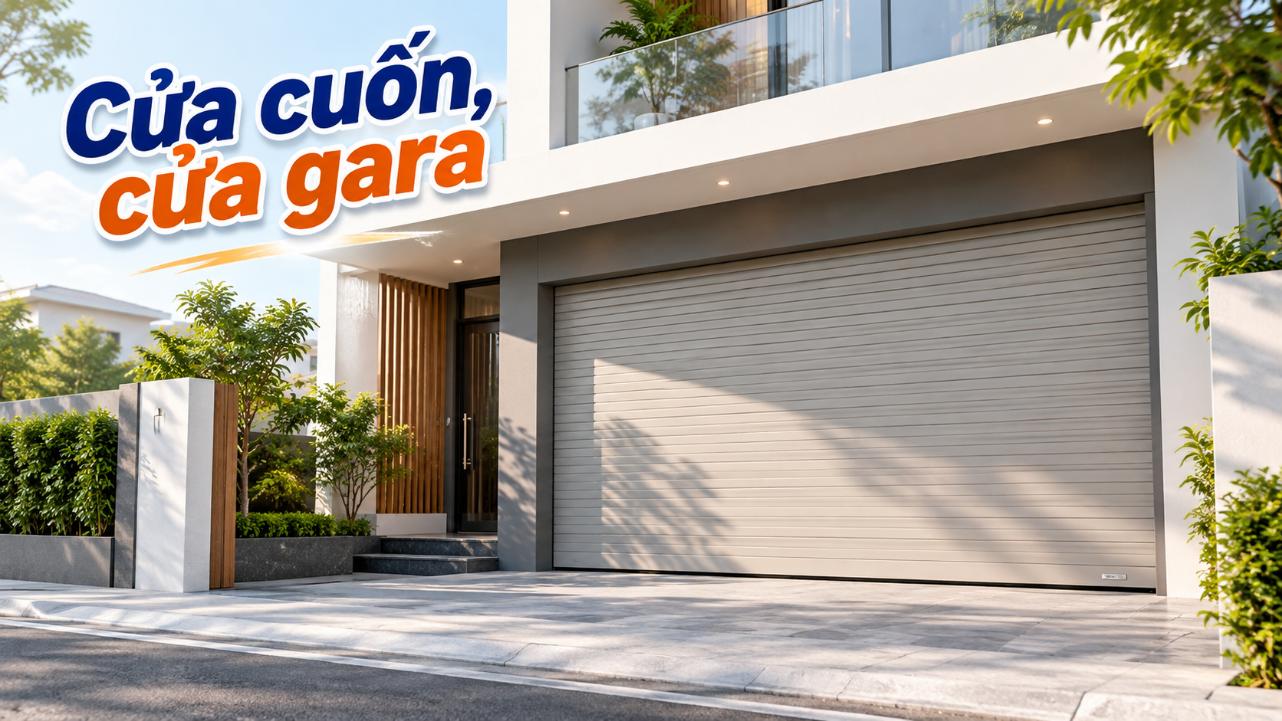 Cửa cuốn, cửa gara